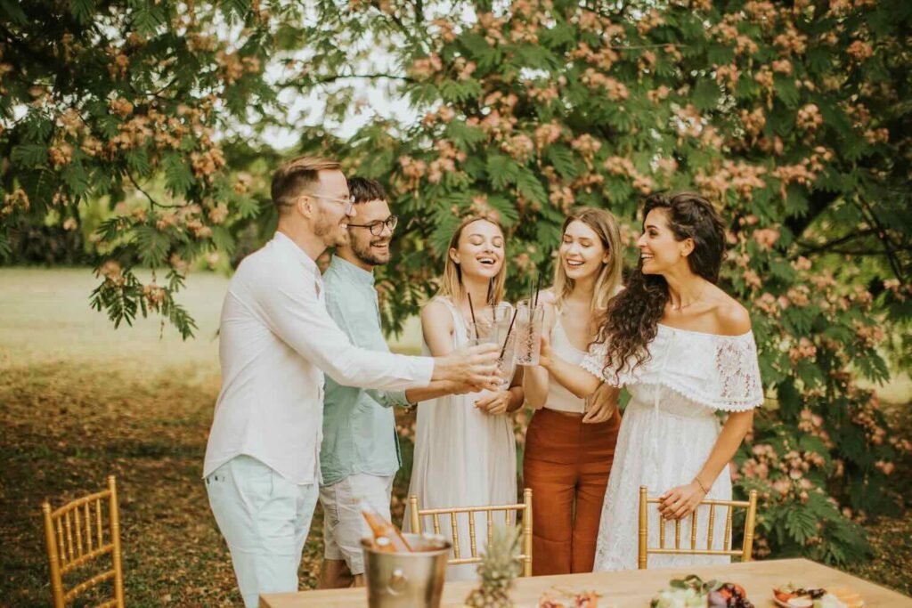 photo de mariage en automne