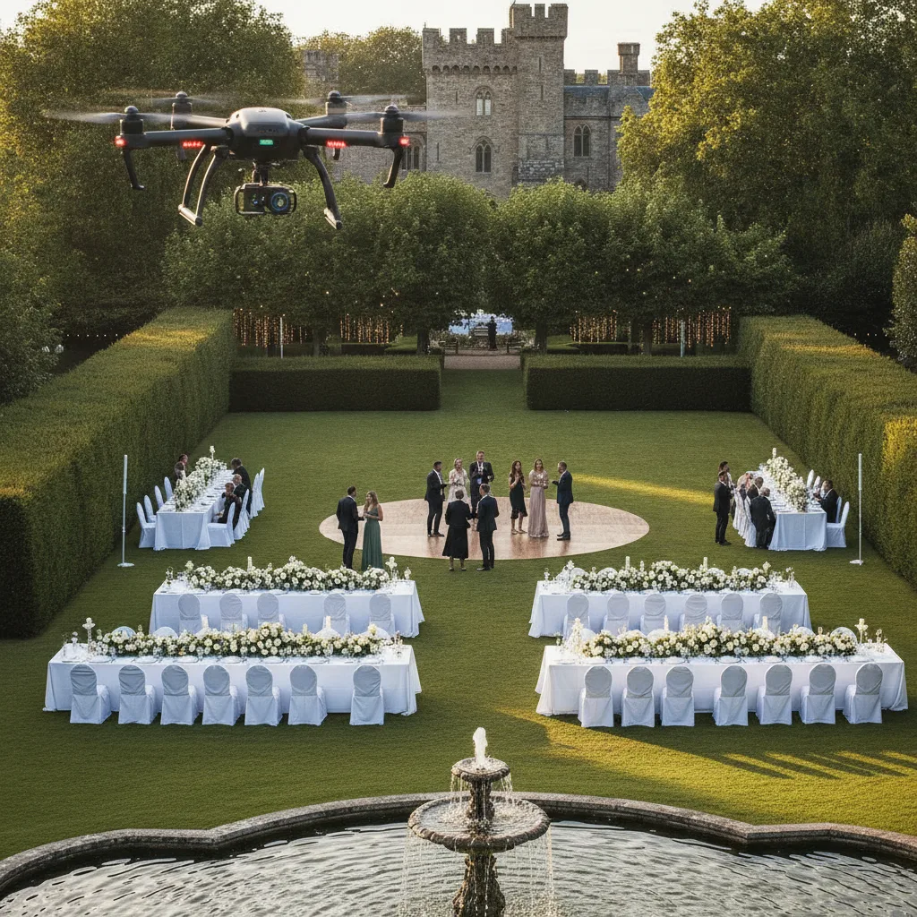 drone mariage chateau - drone mariage chateau