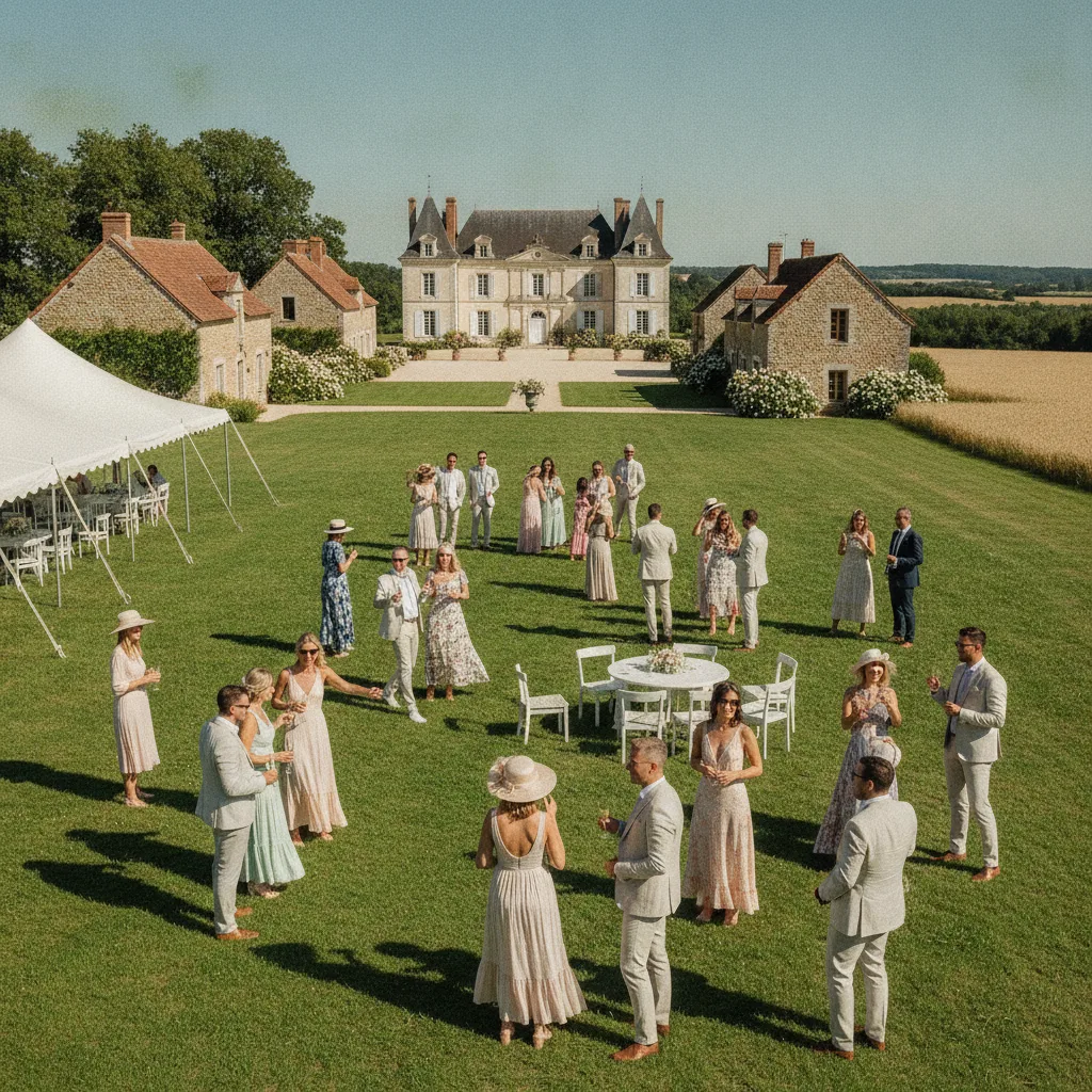 Hébergement invités mariage | Le guide près du Château de Théon - hebergement invites mariage theon