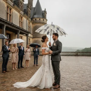 Plan B Mariage Pluie | Un Jour Parfait – Chateau de Theon - plan b mariage pluie