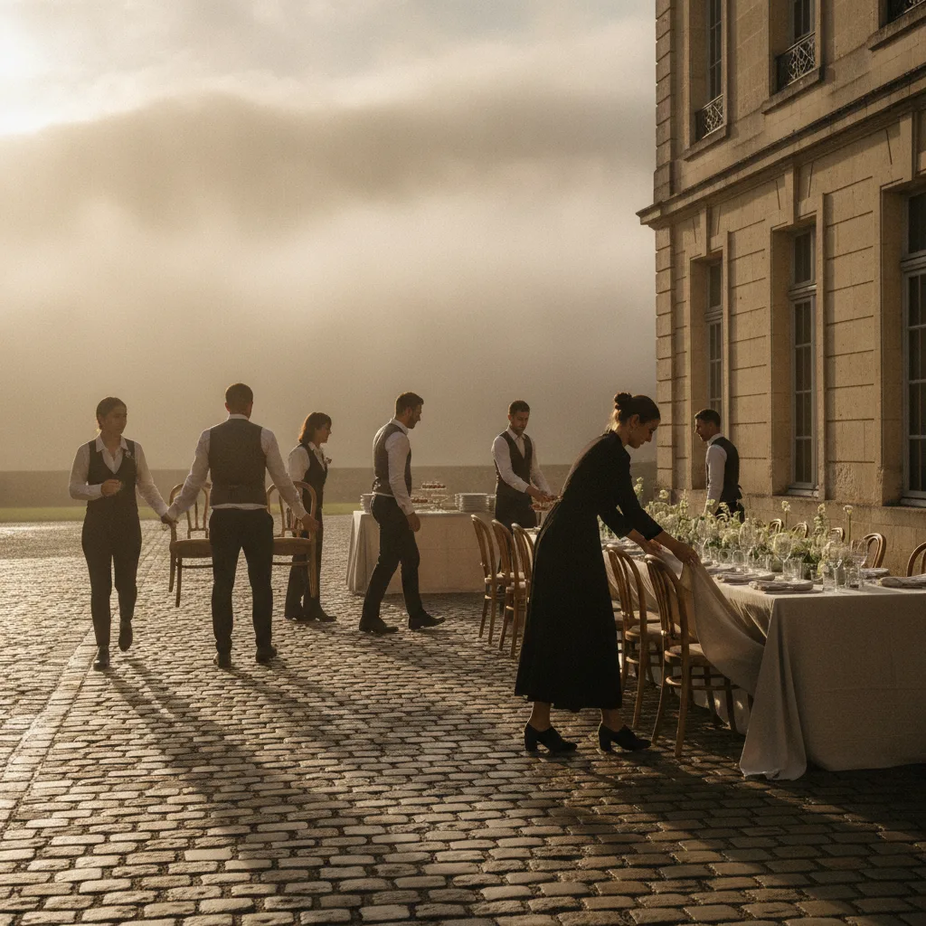 plan b mariage pluie - chateau de theon