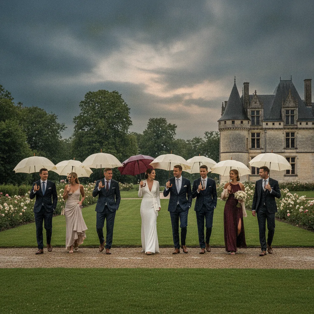 plan b mariage pluie