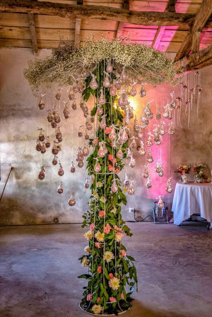 decoration florale mariage chateau