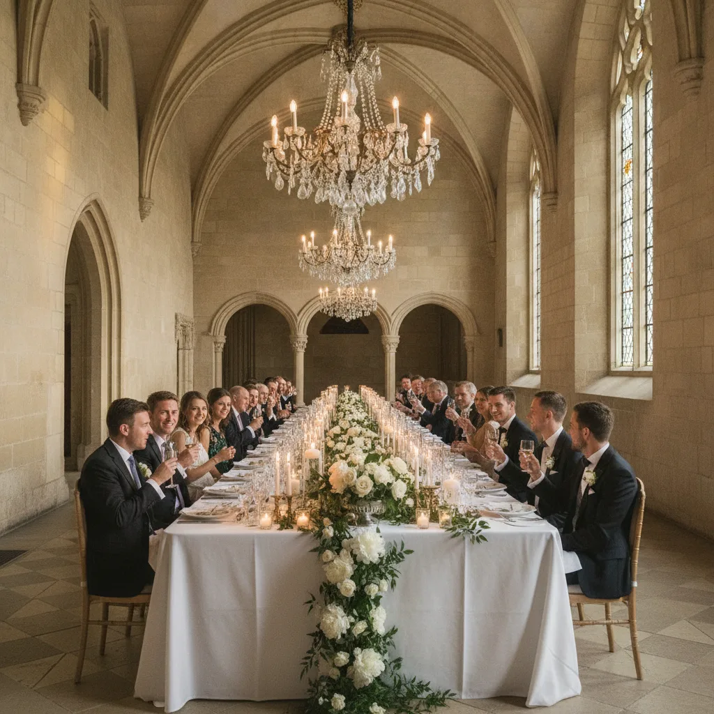 Décoration florale mariage au château, conseils 2026 - decoration florale mariage chateau