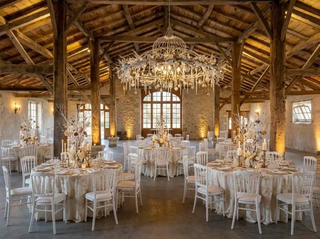 mariage d'hiver à Théon en charente mairitime
