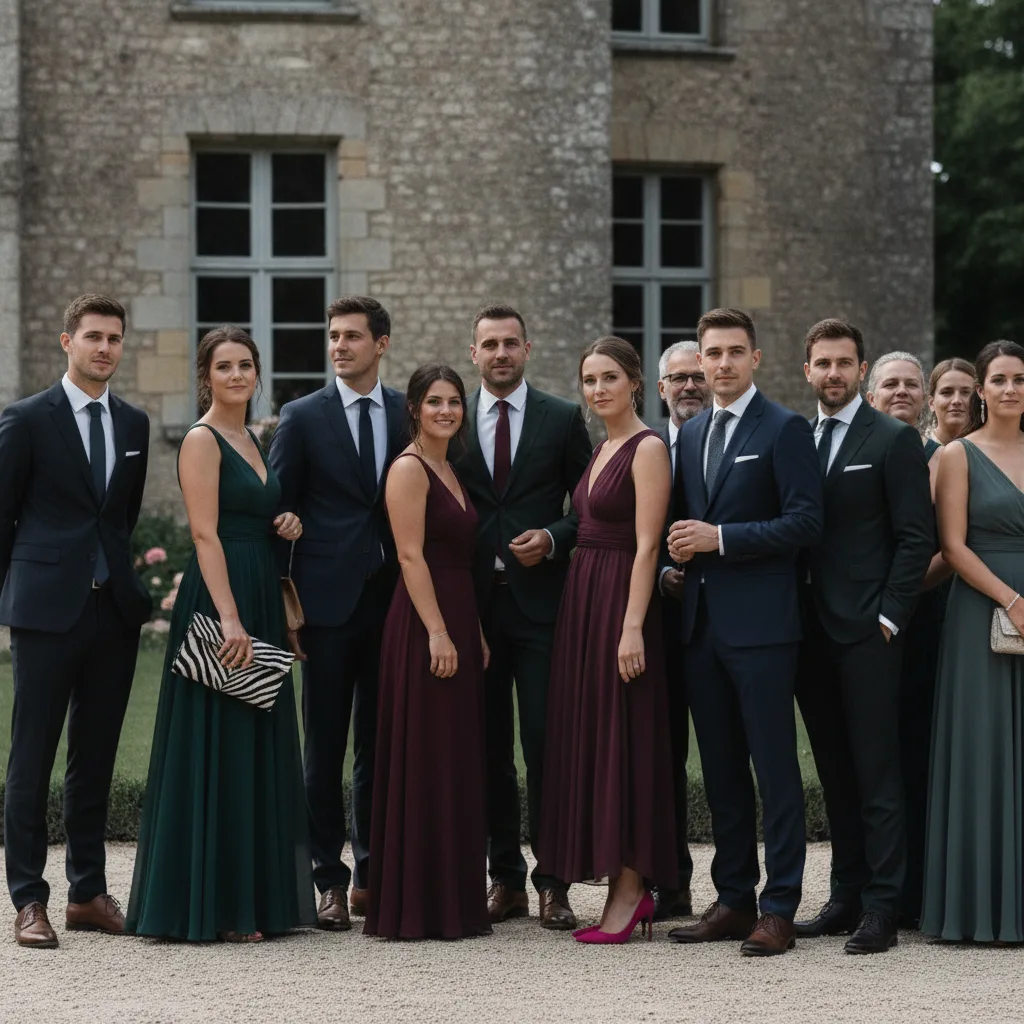 tenues invites mariage chateau - tenues invites mariage chateau chateau de theon 2